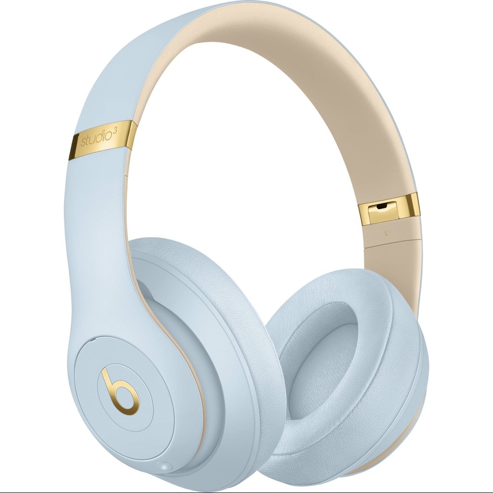 BEATS solo 3 wireless headphones / RARE BLUE COLOR